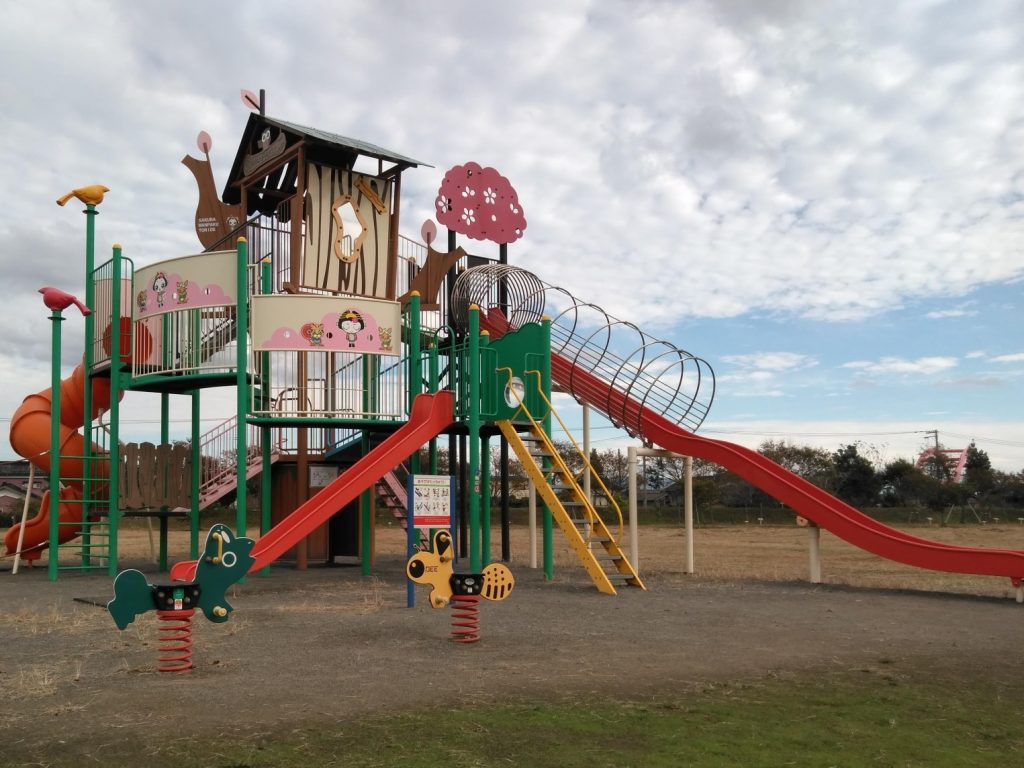 トキっ子スタッフ調査隊 大河津分水さくら公園 燕市 に行ってきました トキっ子くらぶ にいがた子育て応援団 グローカルマーケティング